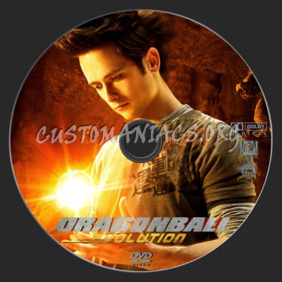 Dragonball Evolution dvd label