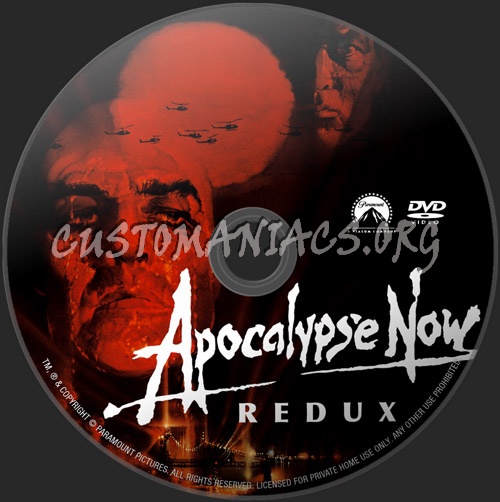 Apocalypse Now dvd label