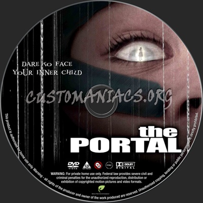 The Portal dvd label