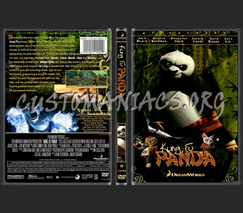 Kung Fu Panda dvd cover