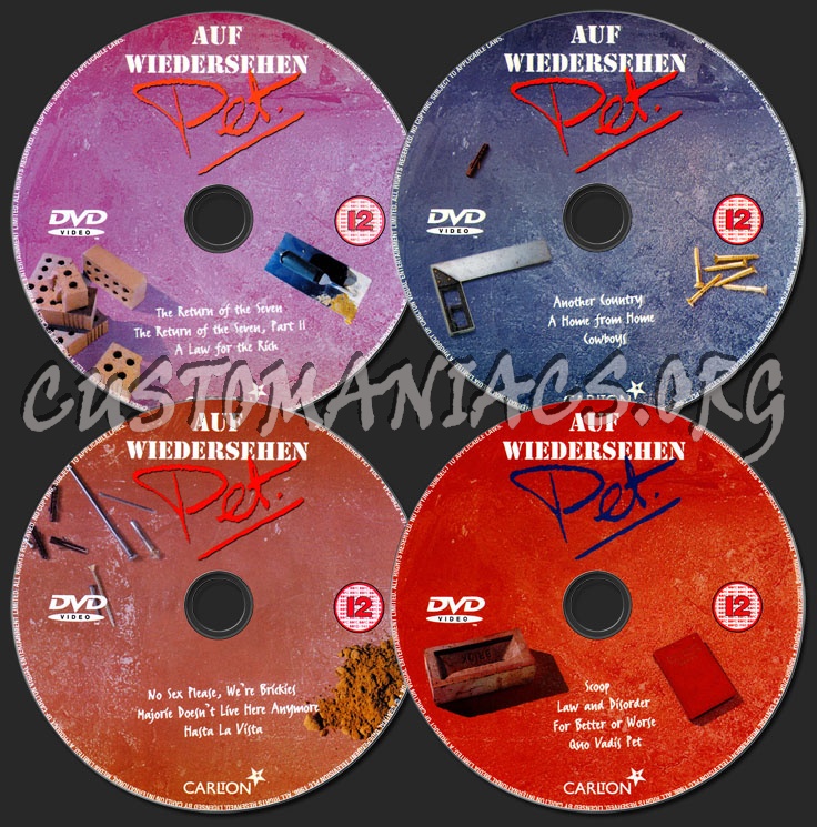 Auf Wiedersehen Pet Series 2 dvd label