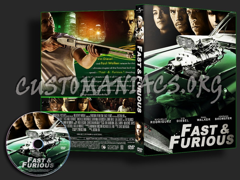 Fast And Furious dvd cover