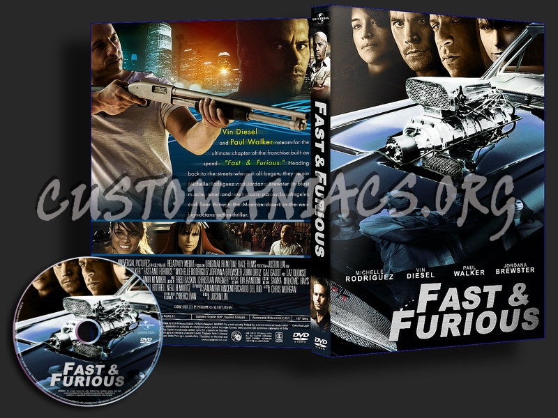 Fast And Furious dvd cover