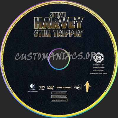 Steve Harvey: Still Trippin' dvd label