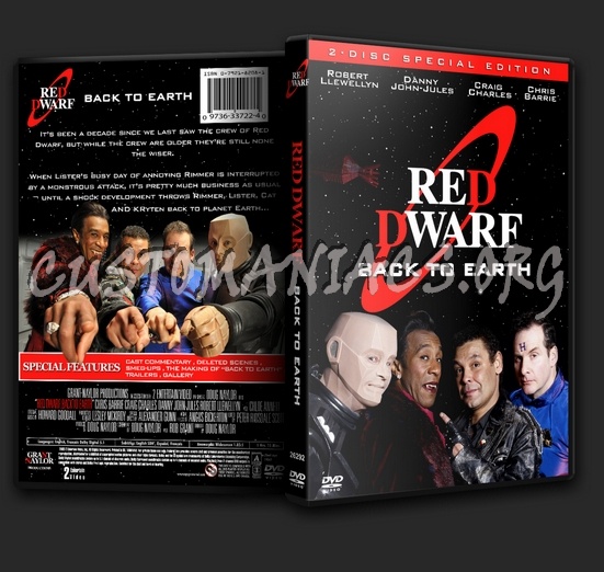 Red Dwarf:Back To Earth dvd cover