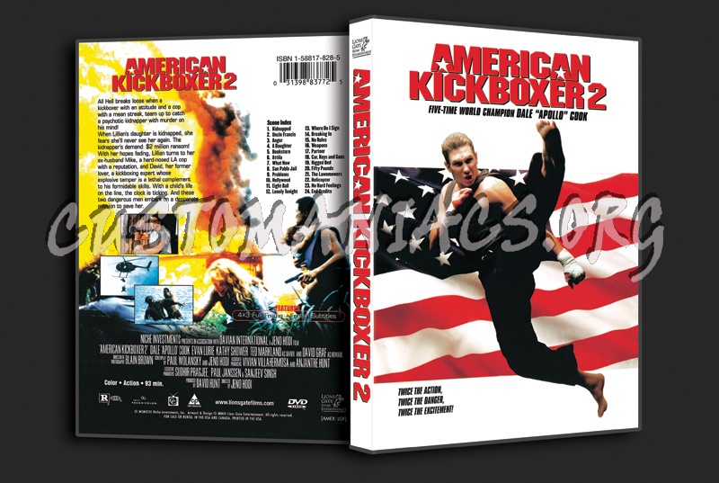 American Kickboxer 2 dvd cover