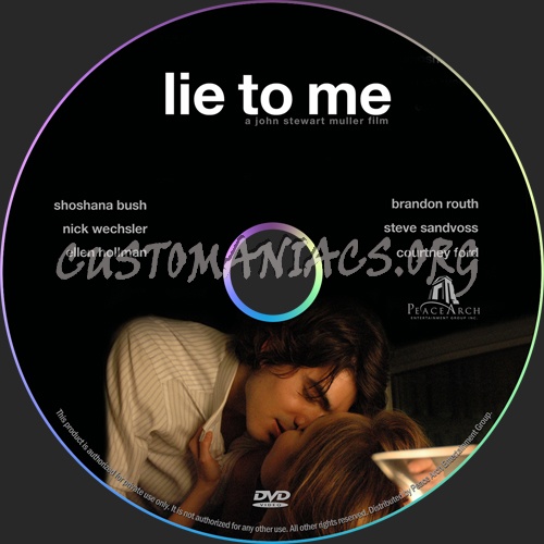 Lie To Me aka Fling dvd label