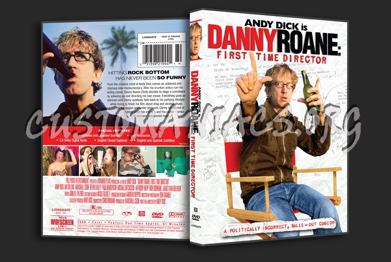 Andy Dick is Danny Roane: First Time Director dvd cover