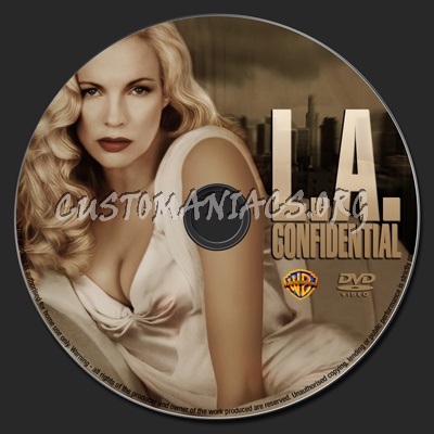L.A. Confidential dvd label