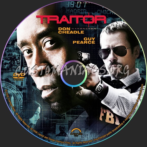 Traitor dvd label