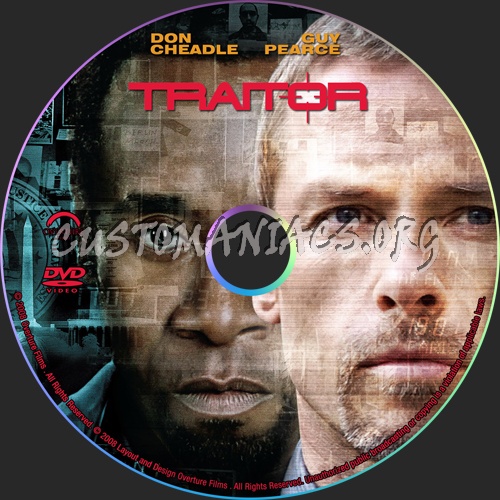 Traitor dvd label