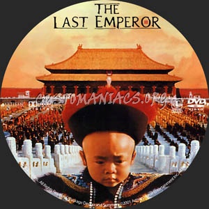 The Last Emperor dvd label