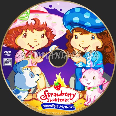 Strawberry Shortcake Moonlight Mysteries dvd label