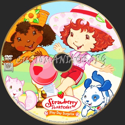 Strawberry Shortcake Play Day Surprise dvd label