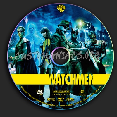 Watchmen dvd label