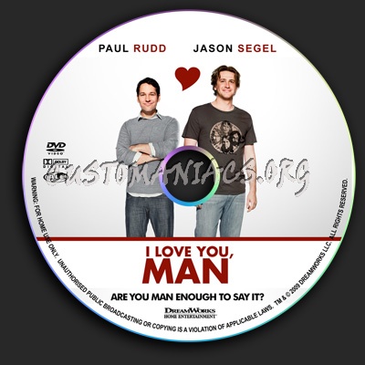 I Love You, Man dvd label