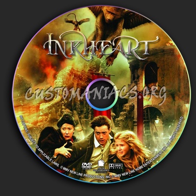 Inkheart dvd label