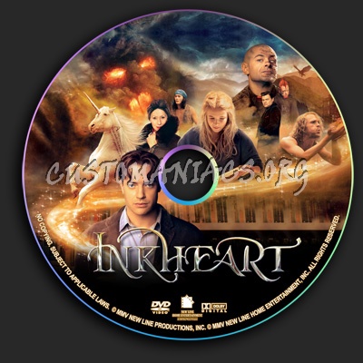 Inkheart dvd label