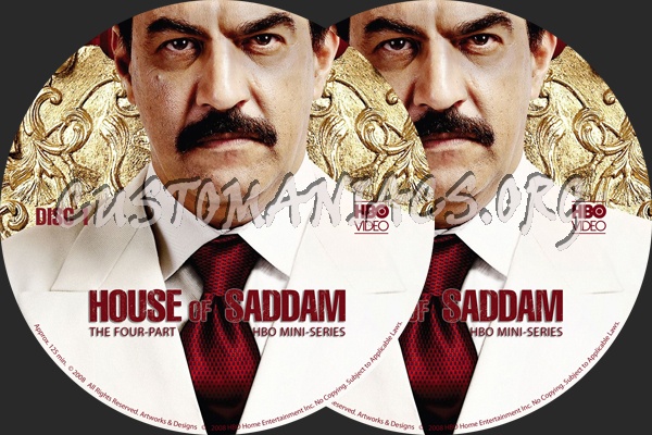 House Of Saddam dvd label