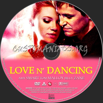 Love N' Dancing dvd label