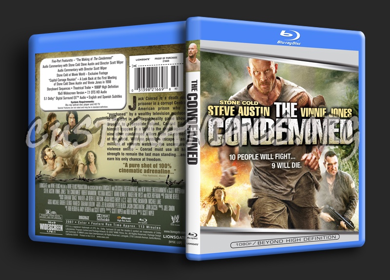 The Condemned blu-ray cover