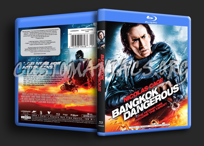 Bangkok Dangerous blu-ray cover