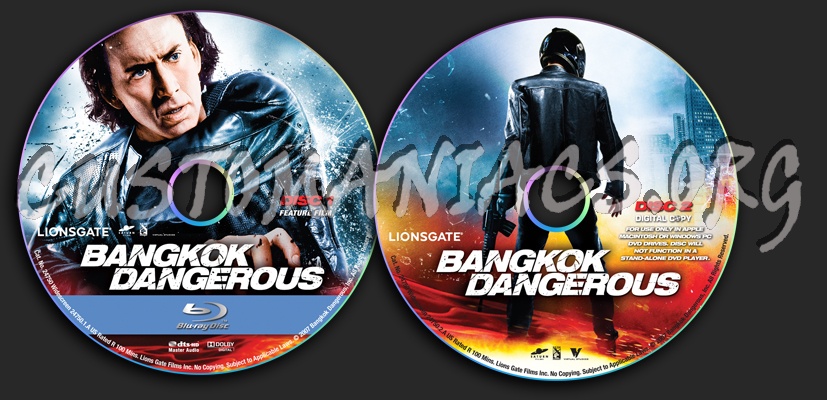 Bangkok Dangerous blu-ray label