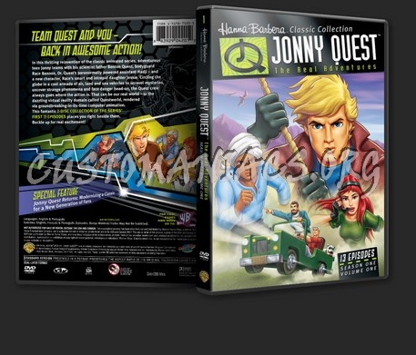 Jonny Quest The Real Adventures Season 1 Volume 1 dvd cover