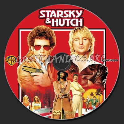 Starsky & Hutch dvd label