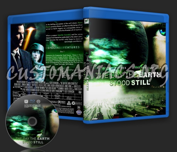 The Day the Earth Stood Still blu-ray cover