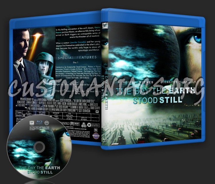 The Day the Earth Stood Still blu-ray cover