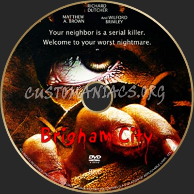 Brigham City dvd label