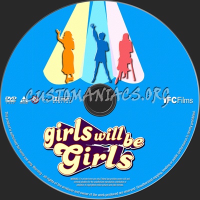 Girls Will Be Girls dvd label