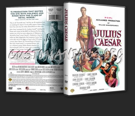 Julius Caesar (1953) dvd cover