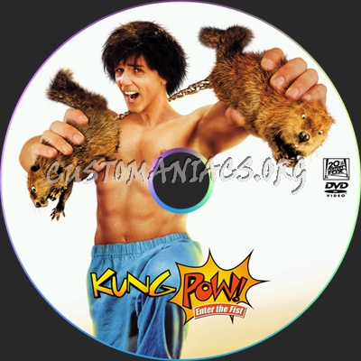 Kung Pow: Enter The Fist dvd label