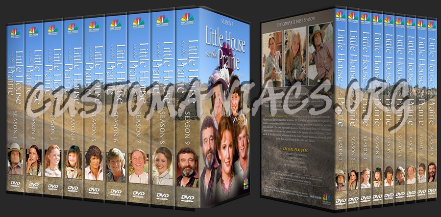 Little House on the Prairie - The Complete Series dvd cover