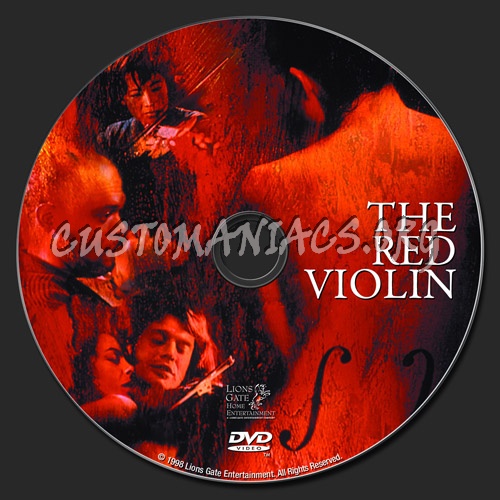 The Red Violin dvd label