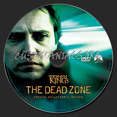 The Dead Zone dvd label