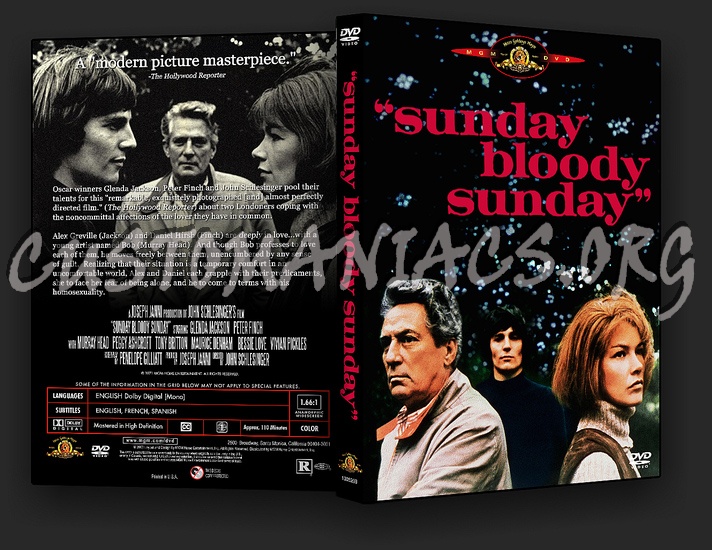 Sunday Bloody Sunday dvd cover