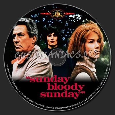 Sunday Bloody Sunday dvd label