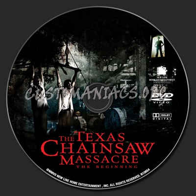 The Texas Chainsaw Massacre: The Beginning dvd label