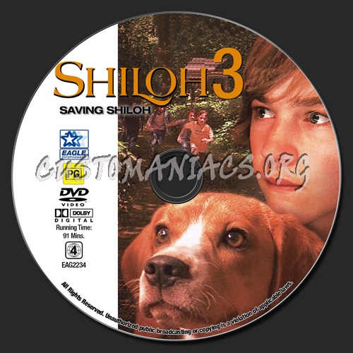 Shiloh 3 : Saving Shiloh dvd label