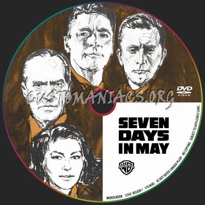 Seven Days in May dvd label