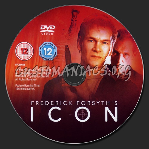 Frederick Forsyth's Icon dvd label