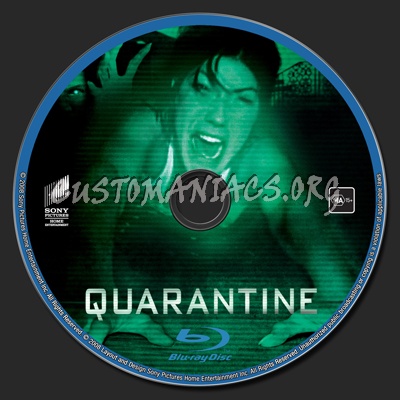 Quarantine blu-ray label