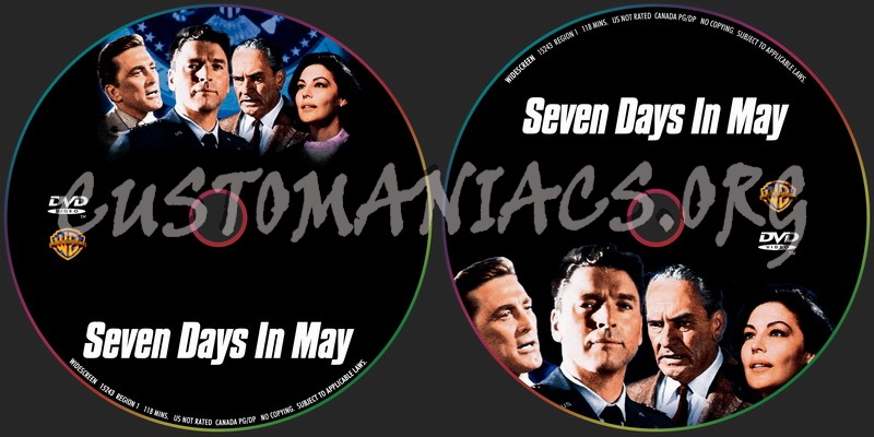 Seven Days in May dvd label
