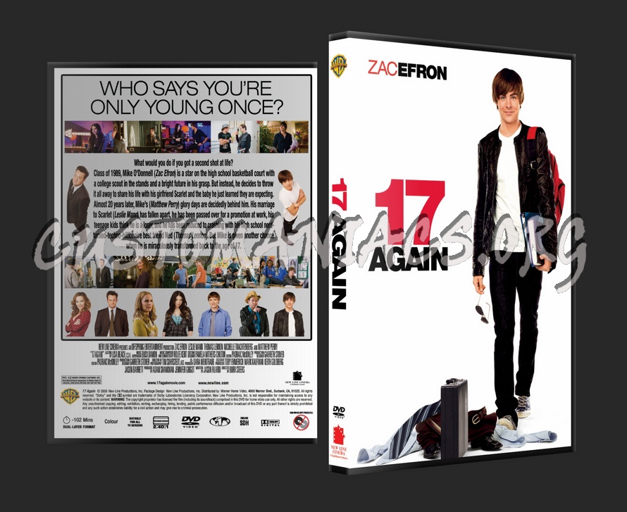 17 Again dvd cover