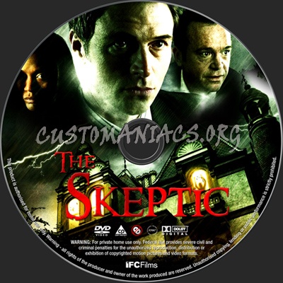 The Skeptic dvd label