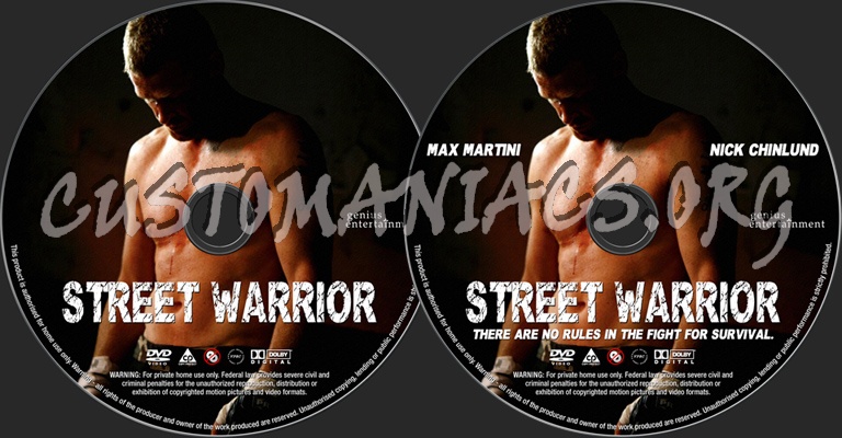 Street Warrior dvd label