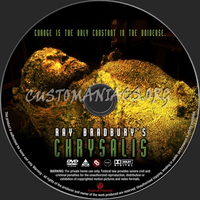 Chrysalis dvd label